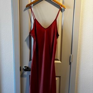 a new day Terracotta Midi Dress